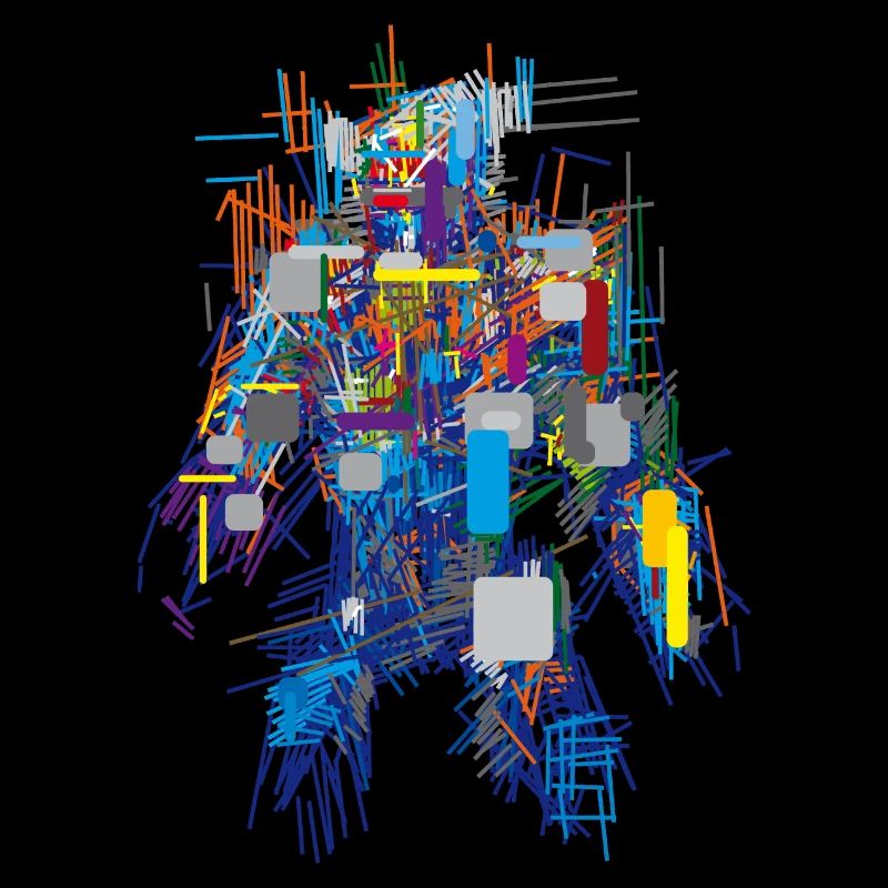 Cyber Android Abstrakt