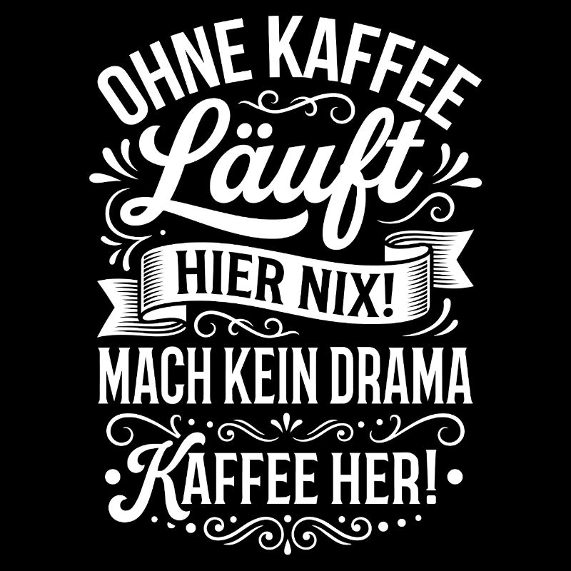 Nothing works here without coffee!