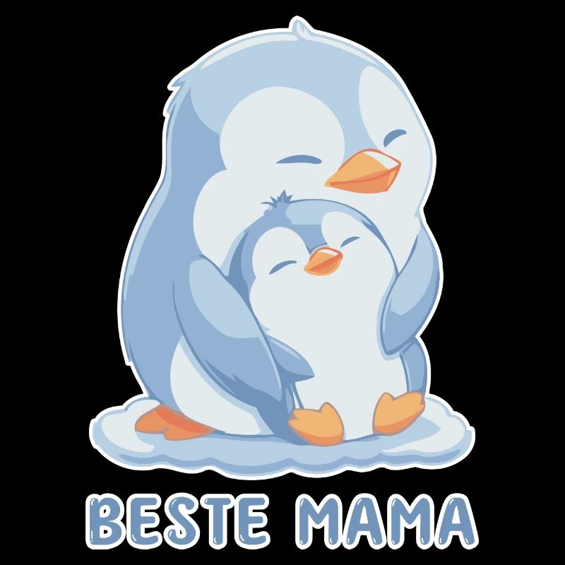 Beste Mama Pinguin Muttertag