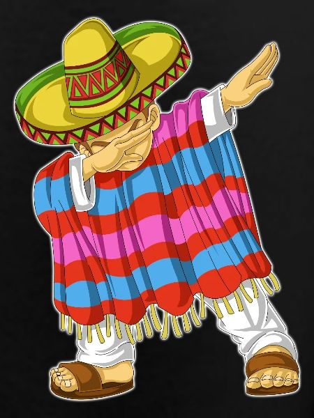 Dabbing Mexican Man Shirt