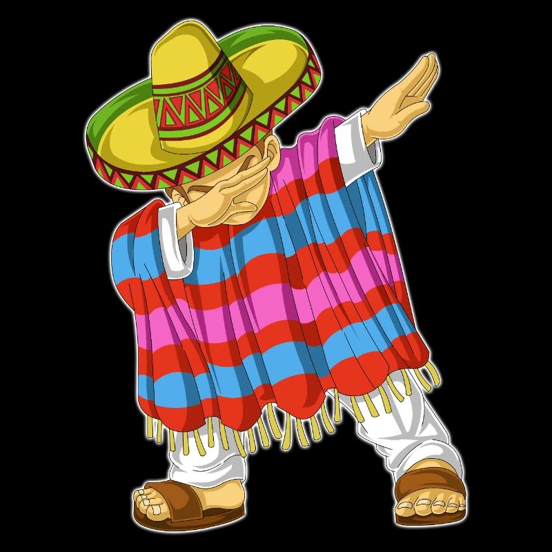 Dabbing Mexican Man Shirt