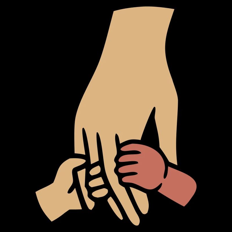 Famille Mains de Bébé Ensemble
