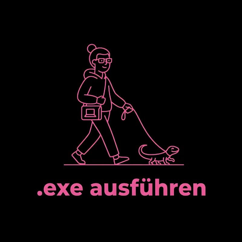exe ausführen Sys ADMIN Systemadministrator Pink