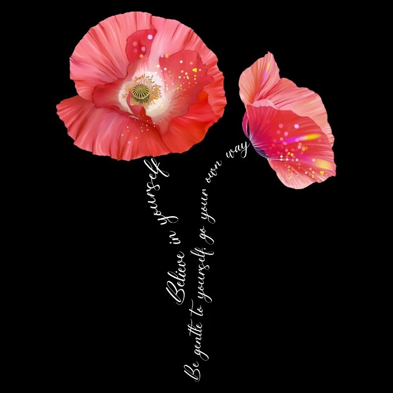 Mohnblumen im Sommer zum Muttertag
