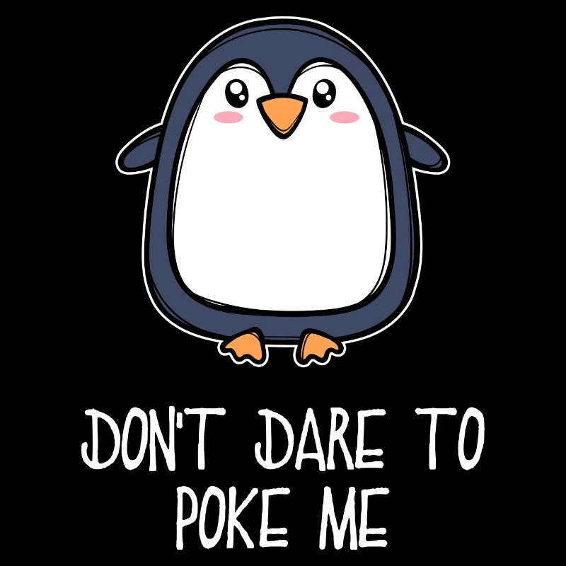 Antarktis Tier süß Pinguin Seevogel Statement