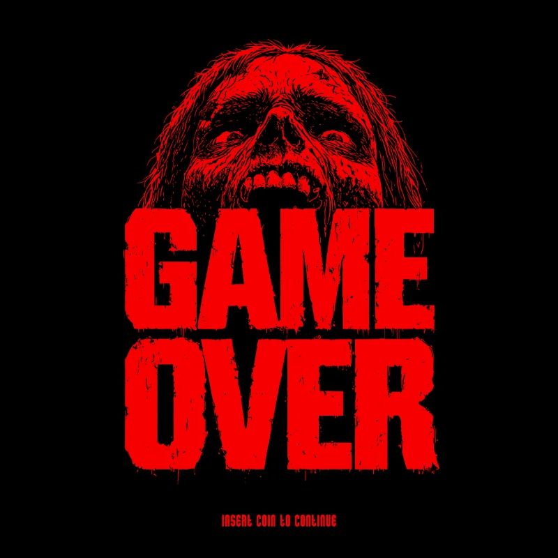 Game Over Retro Pixel