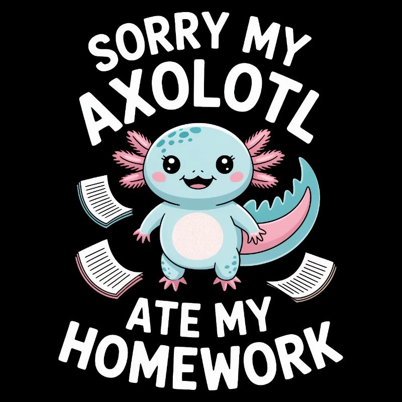 Braquage de devoirs d’Axolotl