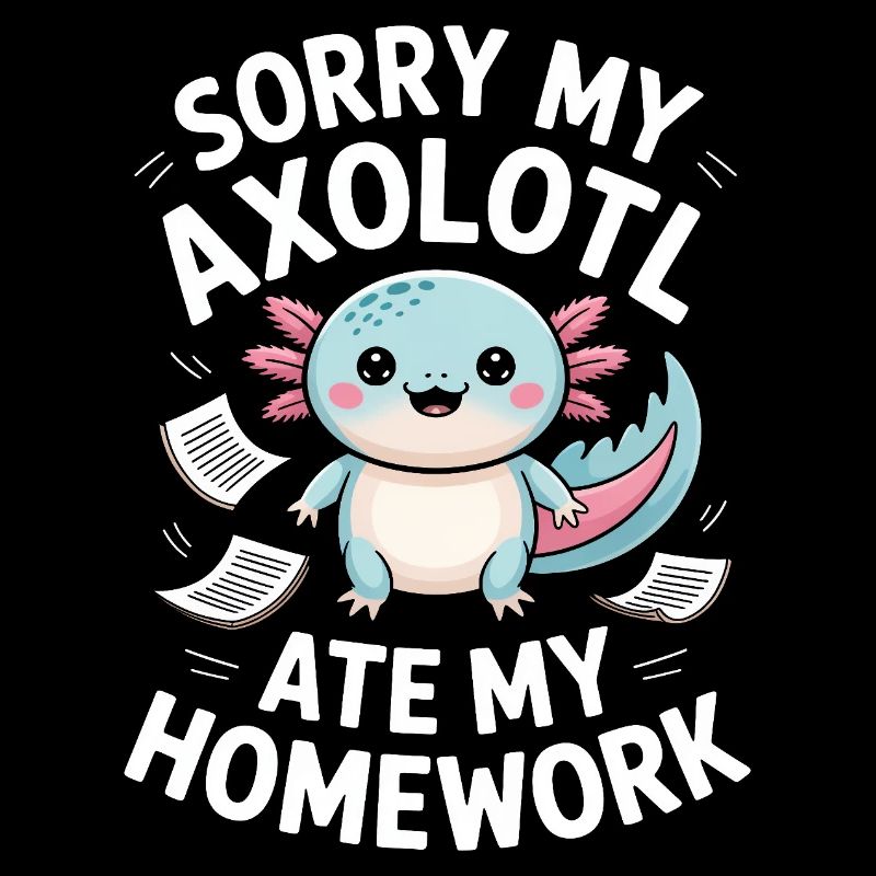 Axolotl a mangé mes devoirs