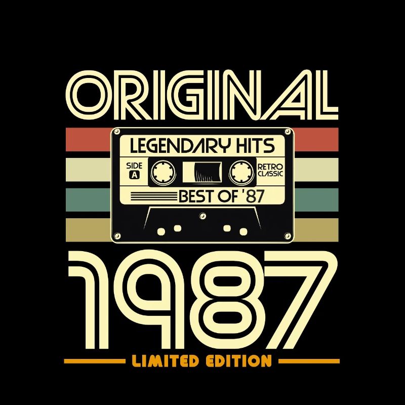 Original 1987 Édition Vintage limitée