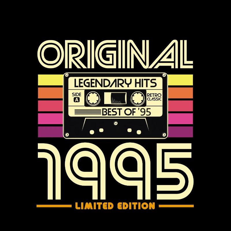 Original 1995 Vintage Cassette Tee