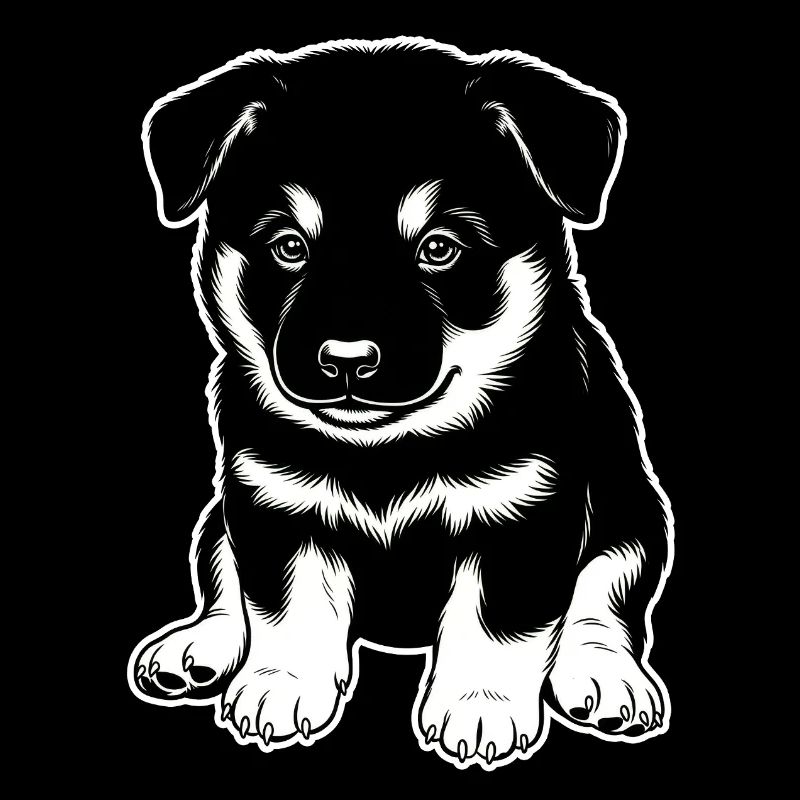 Eurasier | Chiot noir | Chiot