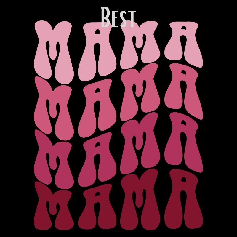 Best Mama Pattern Mosaic