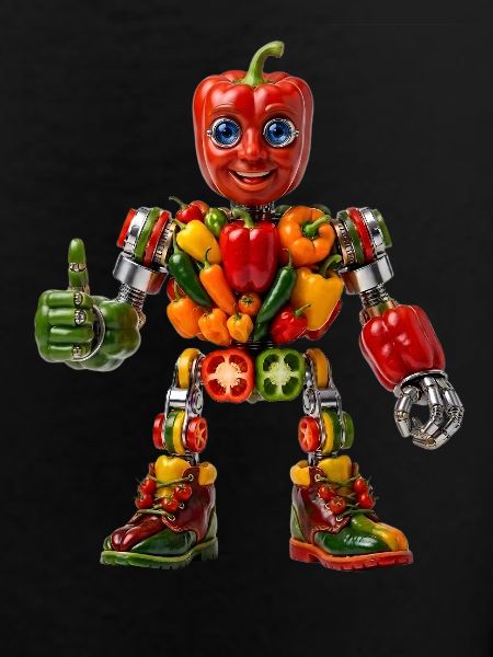 Pepper Bot Veggie Power
