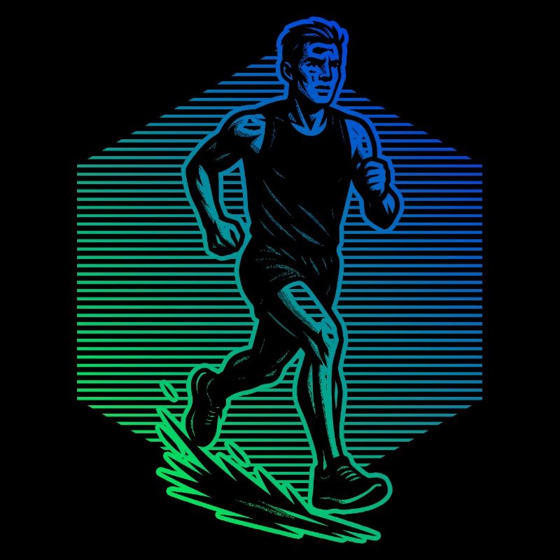 Graphismes de course pour les courses