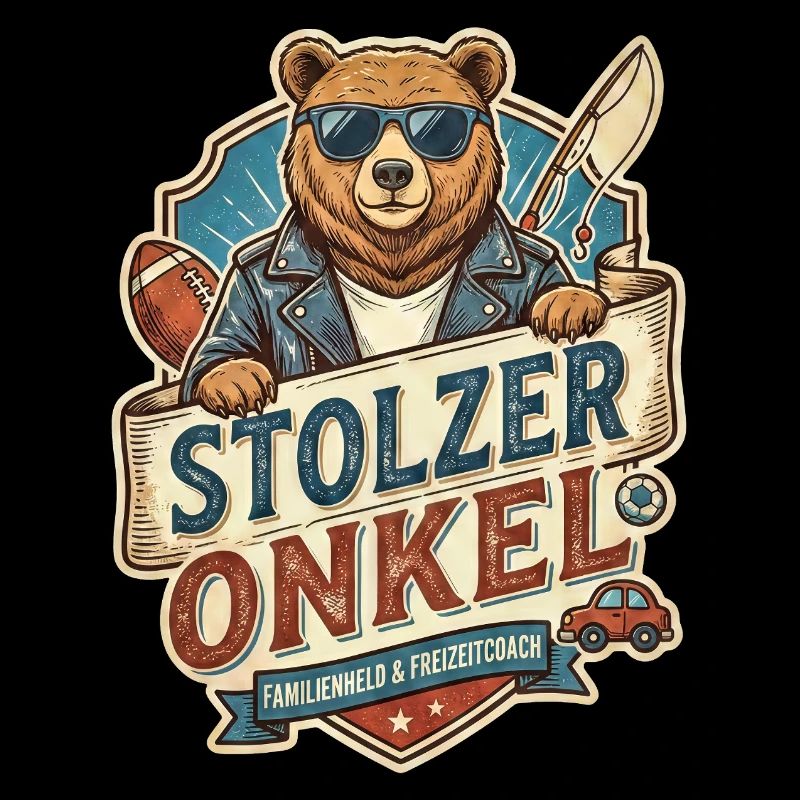 Stolzer Onkel Bär – Freizeitheld