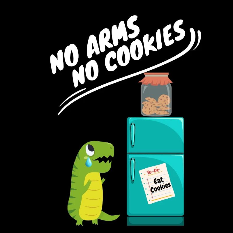 Pas de bras, pas de biscuits, drôle de dinosaure