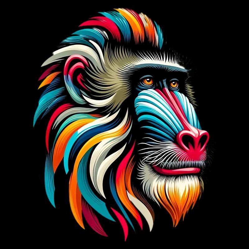 Mandrill Monkey