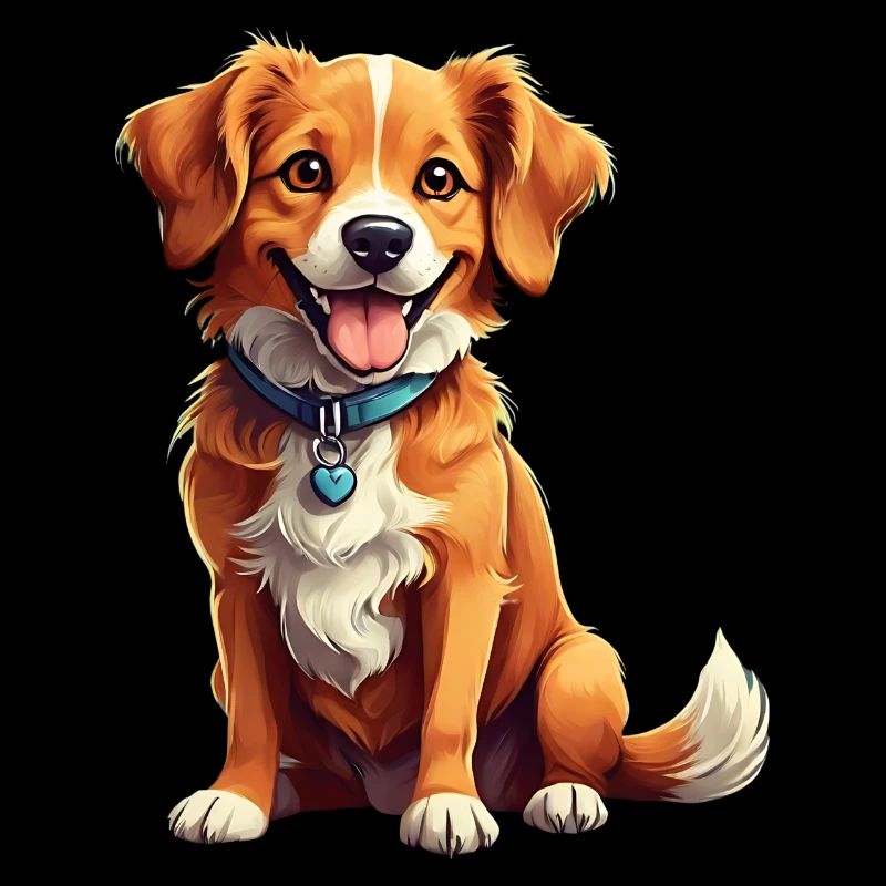 Hundebegleiter Verspieltes Geschenk Kind