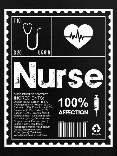 Nurse Heartbeat Icon Tee