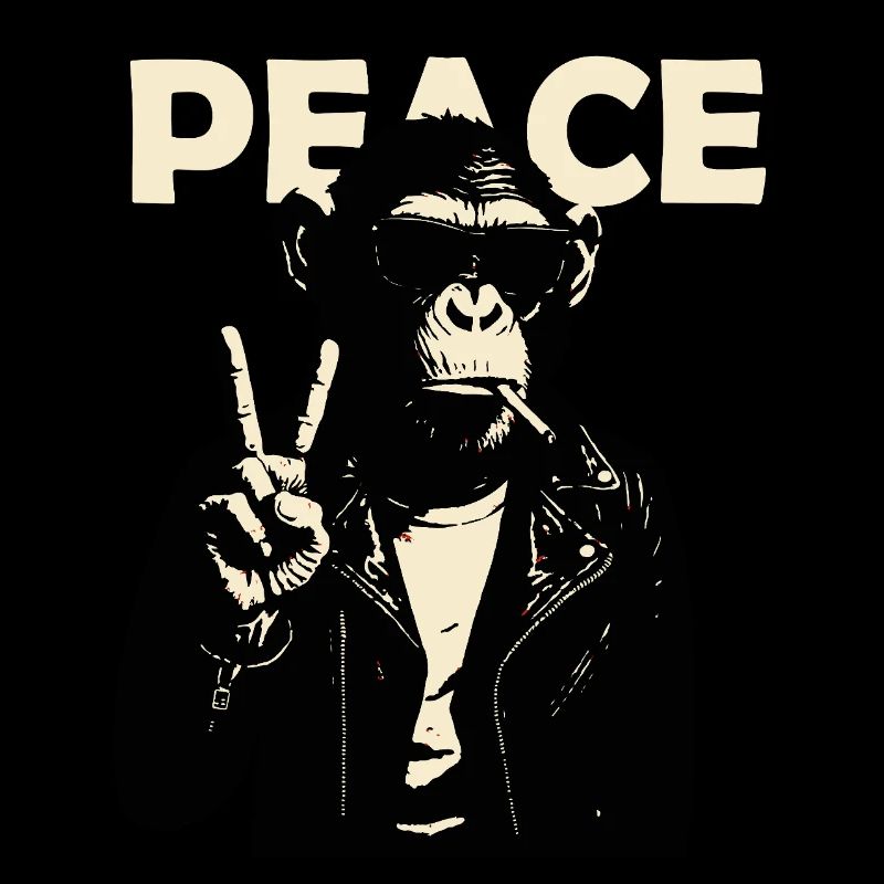 Peaceful Rebel Monkey