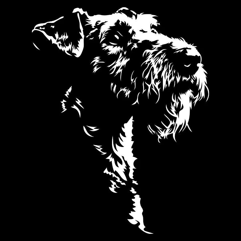 Airedale Terrier Silhouette Hunde Hund Wilsigns