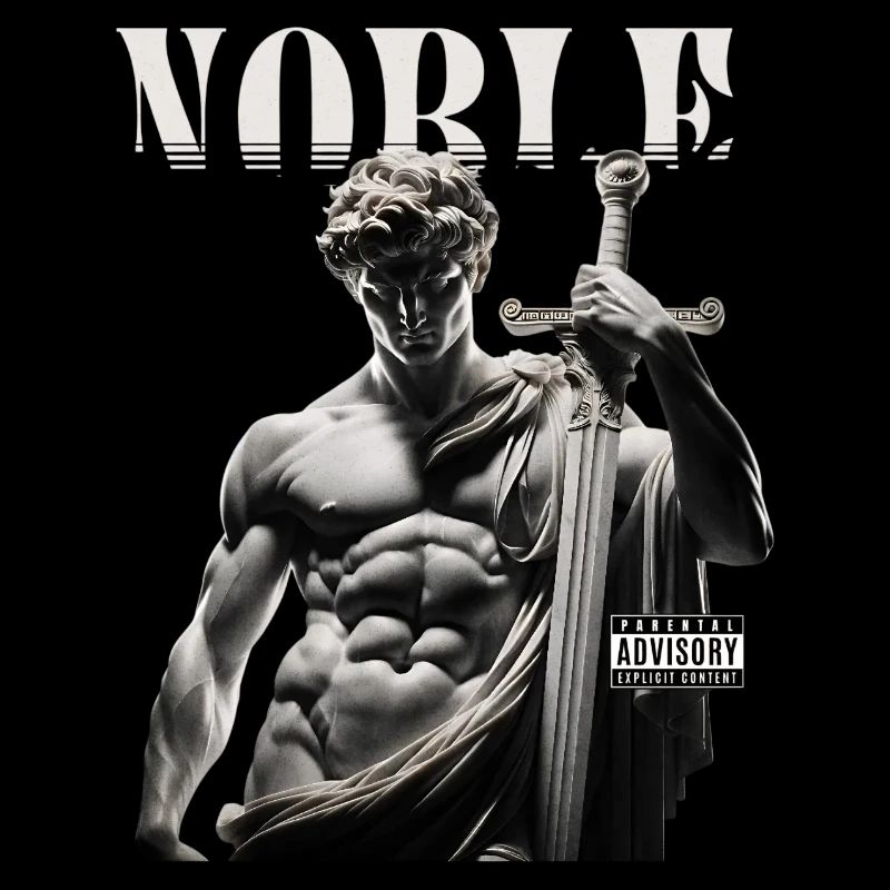 Noble David avec l’épée