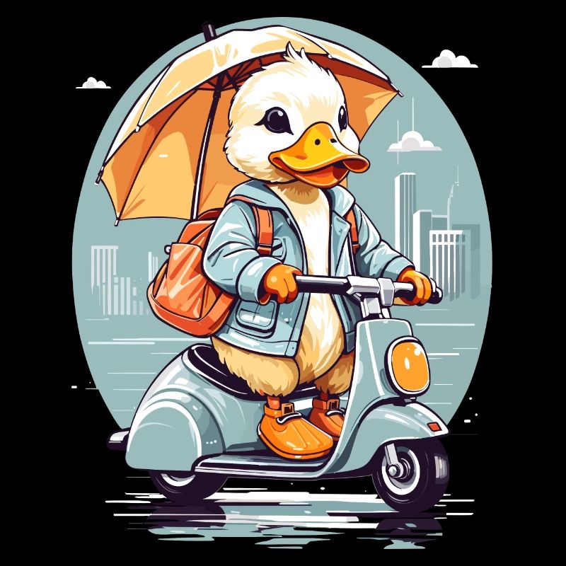 Duck with Roller