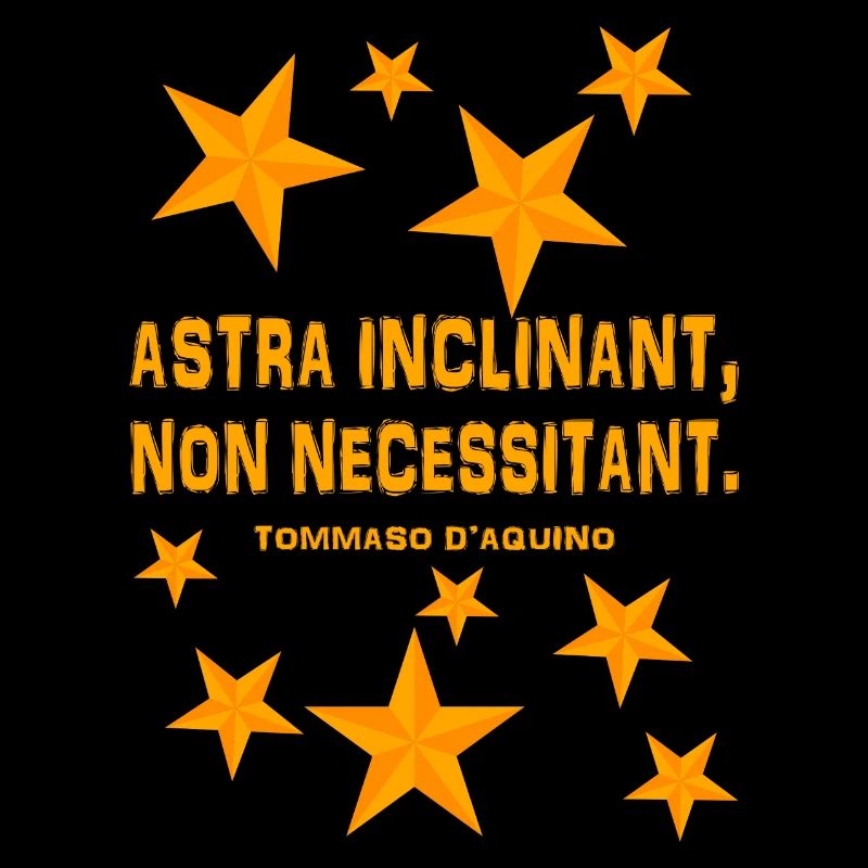 Astra Inclinant, non necessitant t-shirt