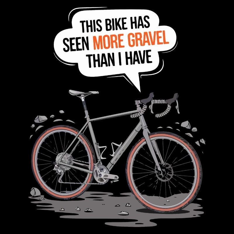 Rameur : Ce vélo a vu plus de gravier que moi