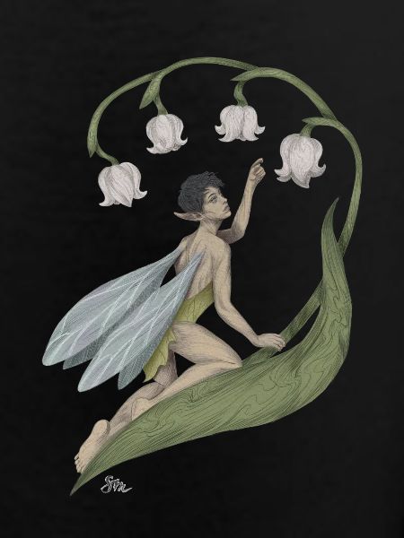 Pixie mit Maiglöckchen