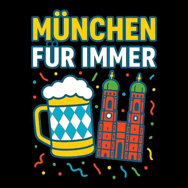 Munich Forever Beer and Skyline