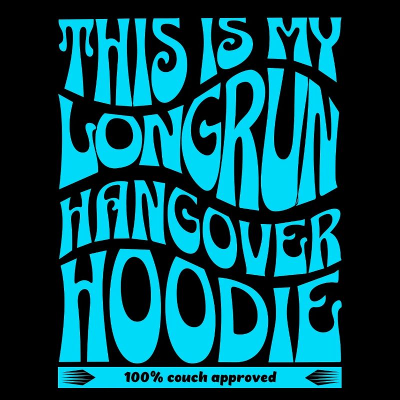 C’est mon sweat à capuche à longue gueule de bois. Approbation du canapé