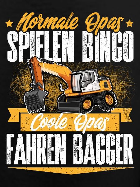Baggerfahrer Opa