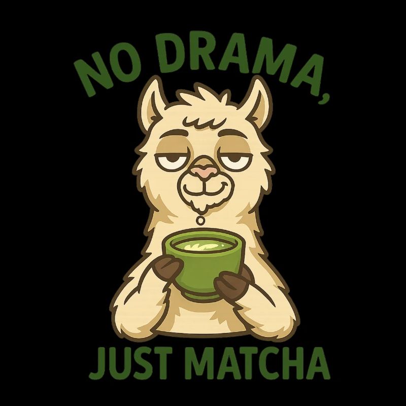 Pas de drame Llama Juste du matcha