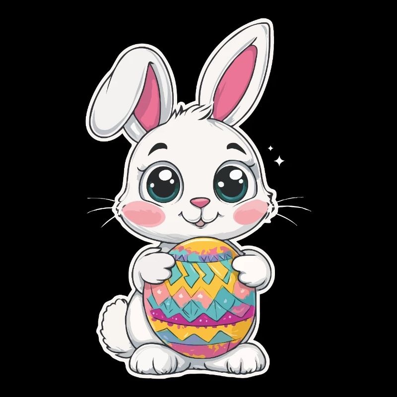 Lapin mignon lapin de Pâques mignon lapin de Pâques