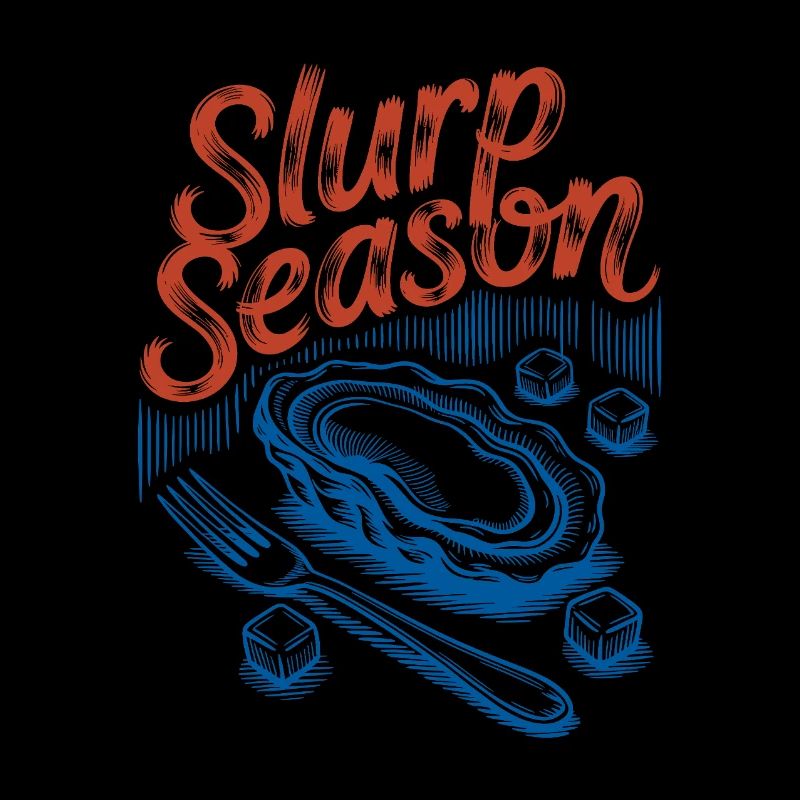Schlürfsaison – Retro-Austern-Meeresfrüchte