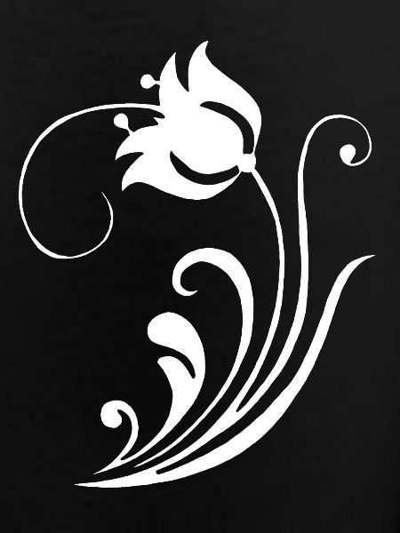 Fleur blanche étrange
