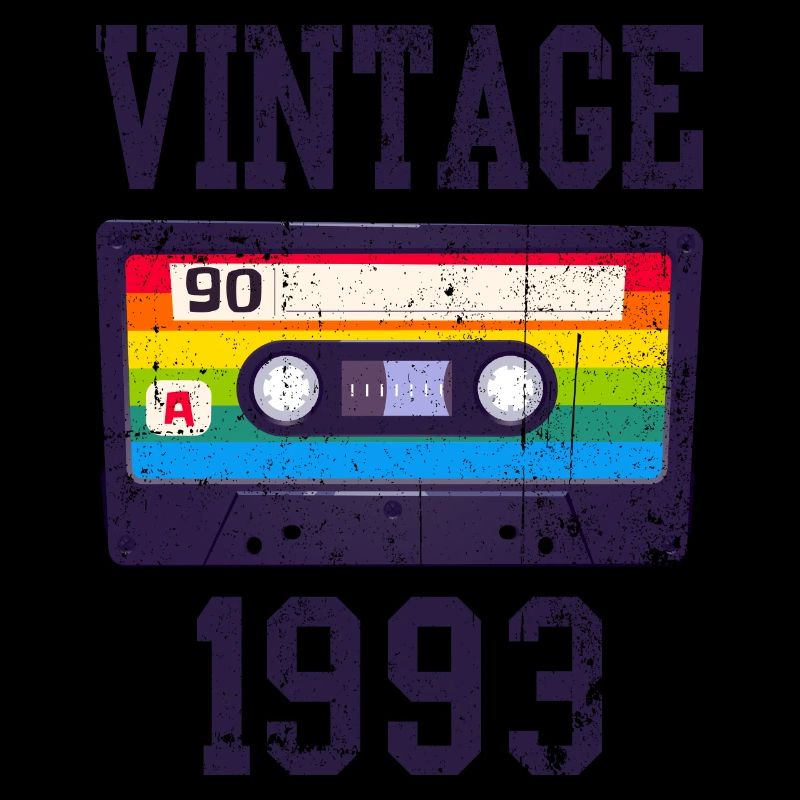 Vintage Rainbow Cassette 1993