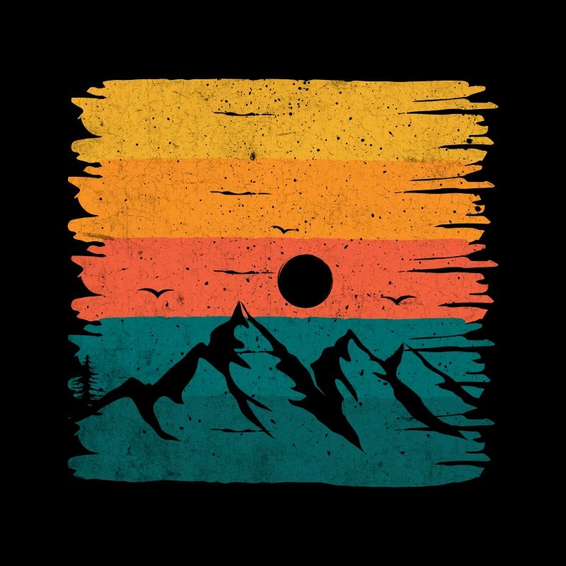Retro mountagne