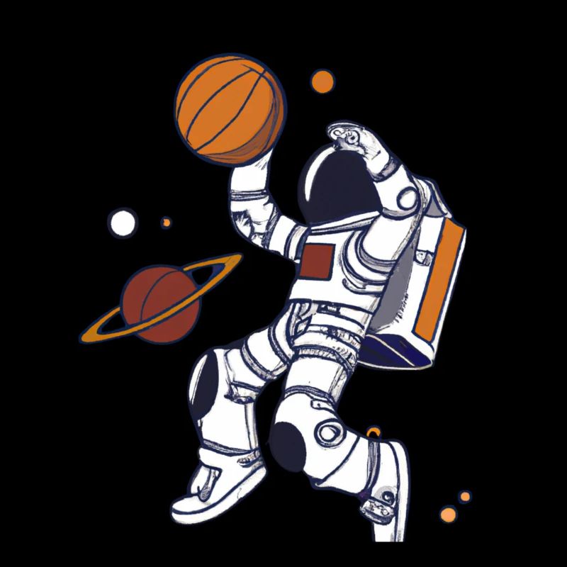 Astronaute Dunk Planète