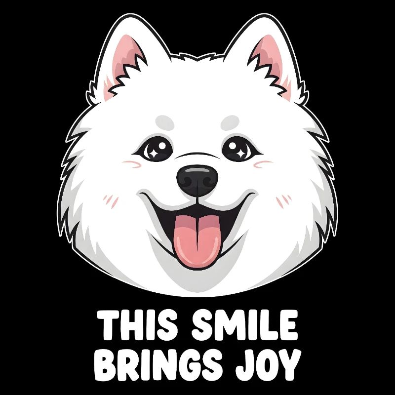 Samoyed Smile This Smile Brings Joy