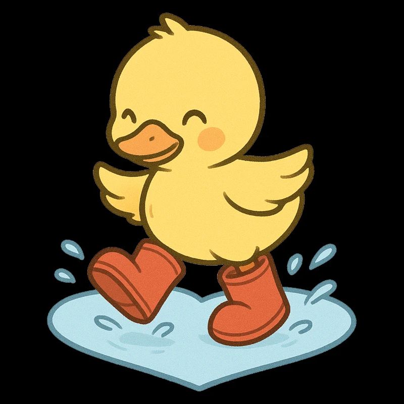 QuackSplash Rubber Duck in Boots