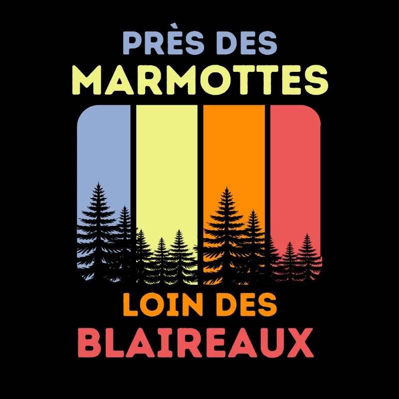 Murmeltiere in der Nähe, Dachse weit weg