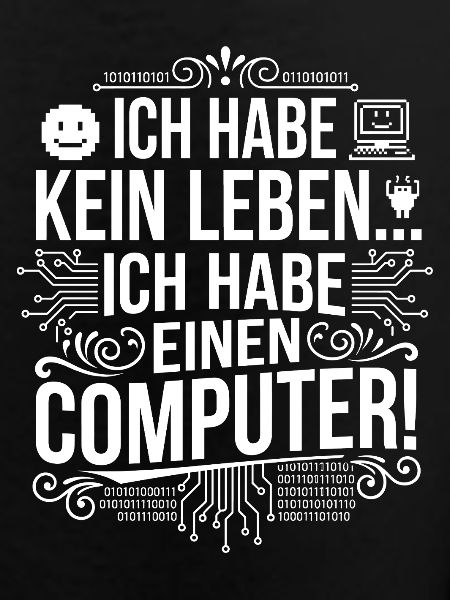 No life, only computers