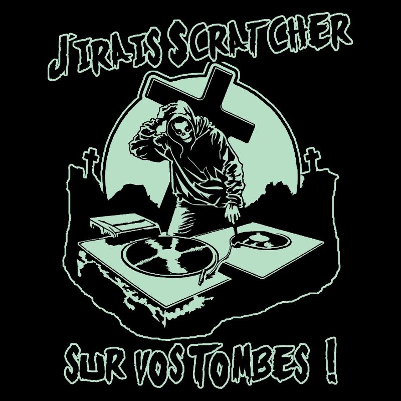 ICH WERDE AUF EURE GRÄBER KRATZEN!