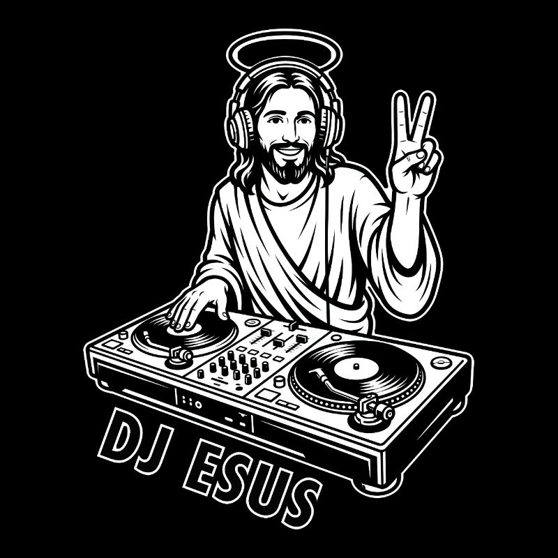 DJ ESUS - Funny Jesus Music Meme