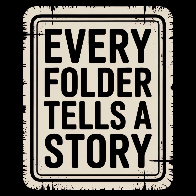 Every Folder Tells a Story