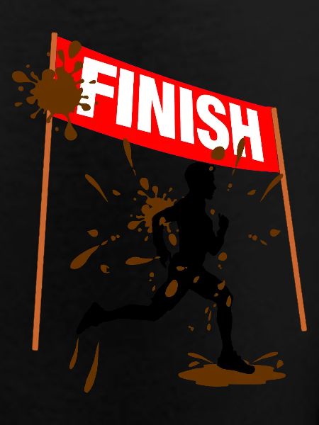 Mud Run Finisher Men