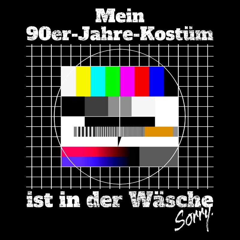 Image de test costume des années 90 dans la devise de la lessive