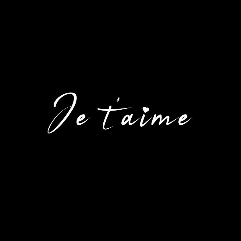 Je t’aime Script Romance
